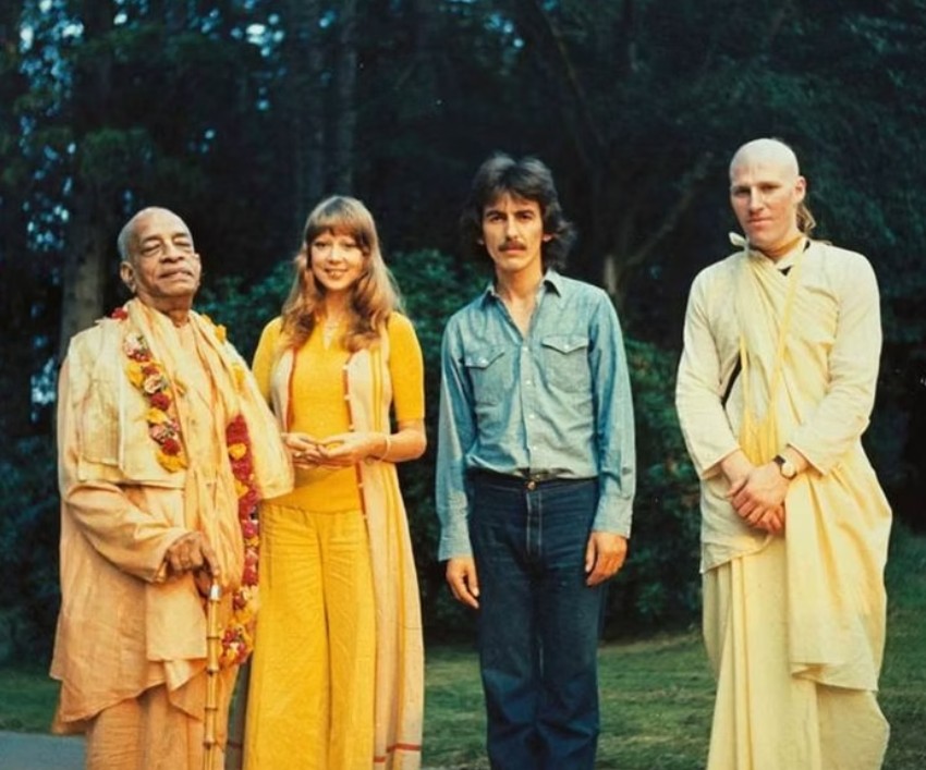 Srila Prabhupada with George Harrison